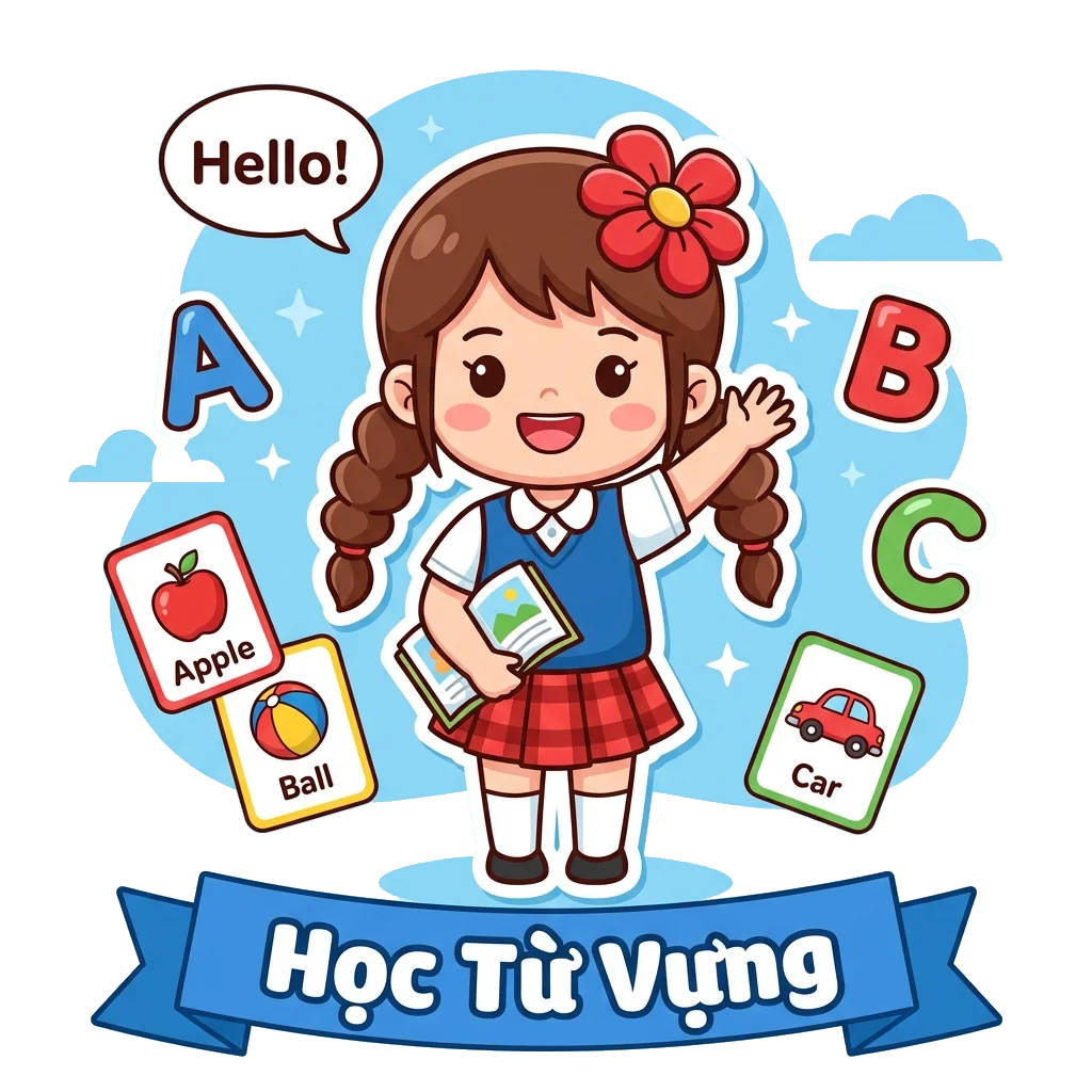 Học Từ Vựng Tiếng Anh | Game Tiếng Anh Cho Bé 3-8 Tuổi