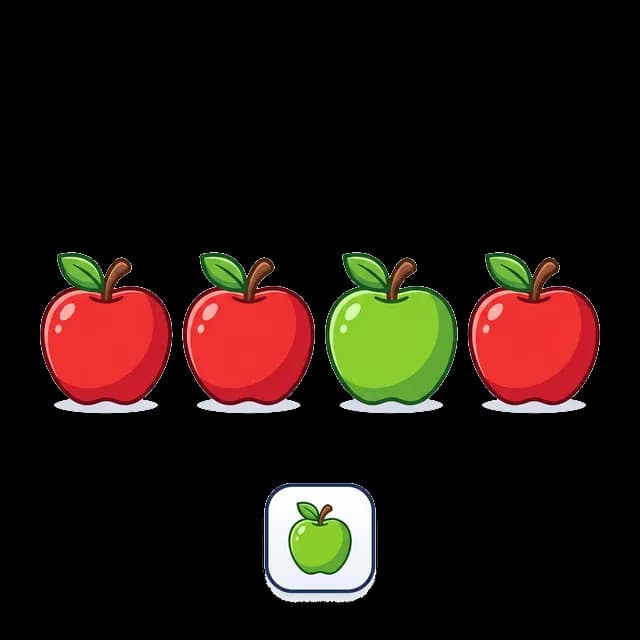 Tìm màu khác biệt