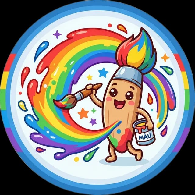 Tô Màu Sáng Tạo cho bé | Chủ đề Mỹ Thuật | Cú Thông Minh