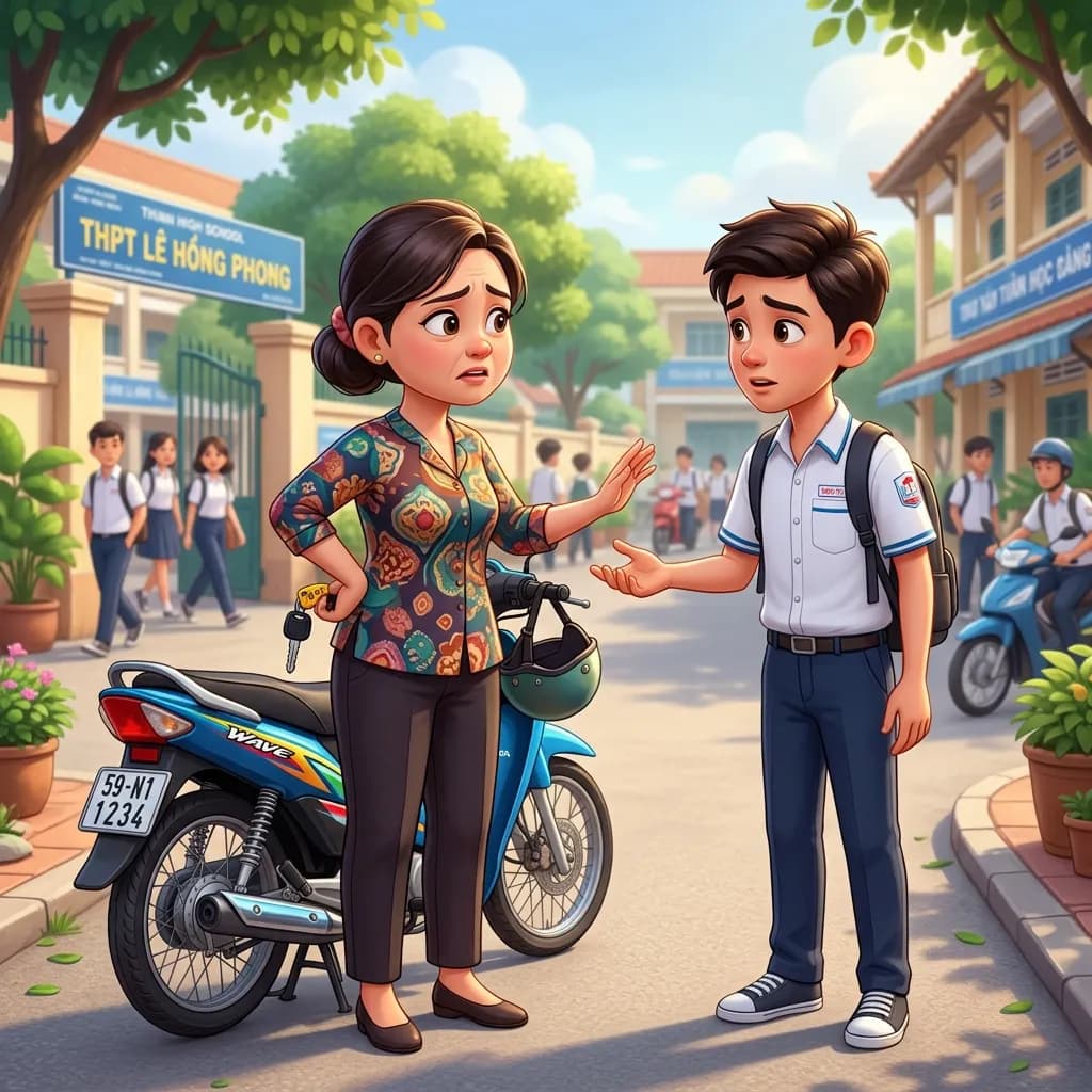 Hiểm Hoạ Giao Xe Máy Cho Học Sinh Chưa Đủ Tuổi: Hậu Quả Và Mức Phạt