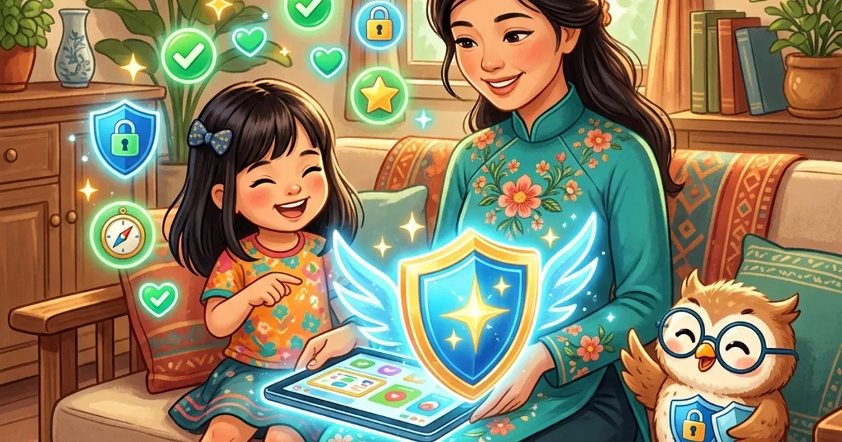 Cách Chọn App Giáo Dục An Toàn Cho Bé: 7 Tiêu Chí Vàng