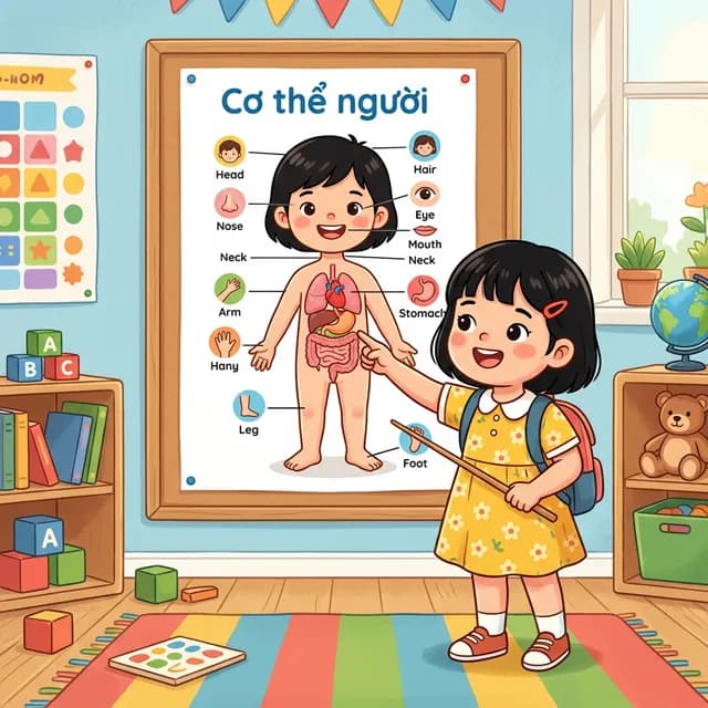 Bé Học Về Cơ Thể Người: 'Giải Phẫu Vui' Giúp Con Tự Bảo Vệ Bản Thân