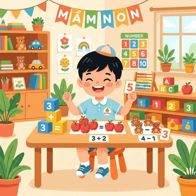 Phép Tính Cho Bé Mẫu Giáo: 6 Trò Chơi Biến Con Thành 'Nhà Toán Học'