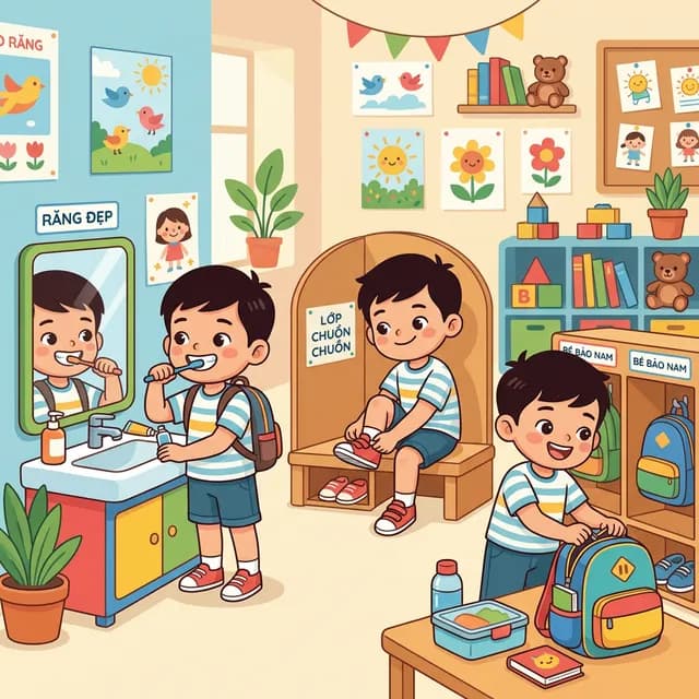 Kỹ Năng Tự Phục Vụ Cho Bé: 15 Việc Con 3–6 Tuổi Nên Tự Làm Được