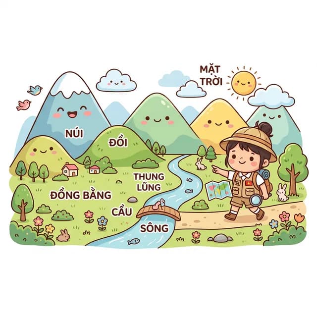 Khám Phá Địa Hình: Bé Trở Thành Nhà Thám Hiểm Thiên Nhiên Tí Hon