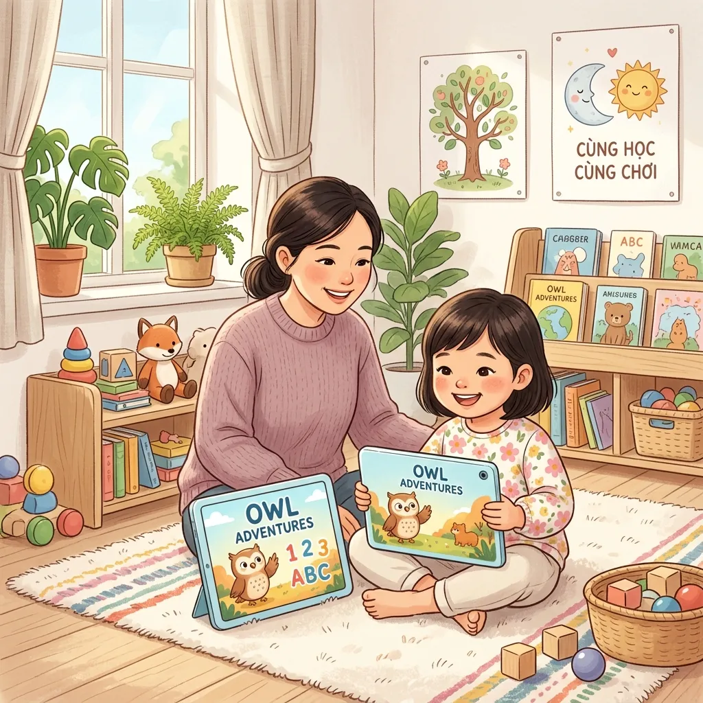 Screen Time Cho Trẻ Mầm Non: Cách Kiểm Soát Lành Mạnh Nhất